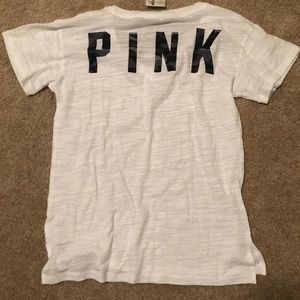 Victoria’s Secret Pink T-shirt Camo Logo XS